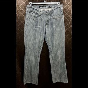 Lost Raw Trashed Thrashed Straight Leg Jeans